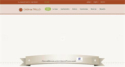 Desktop Screenshot of casadetrillo.com