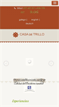 Mobile Screenshot of casadetrillo.com